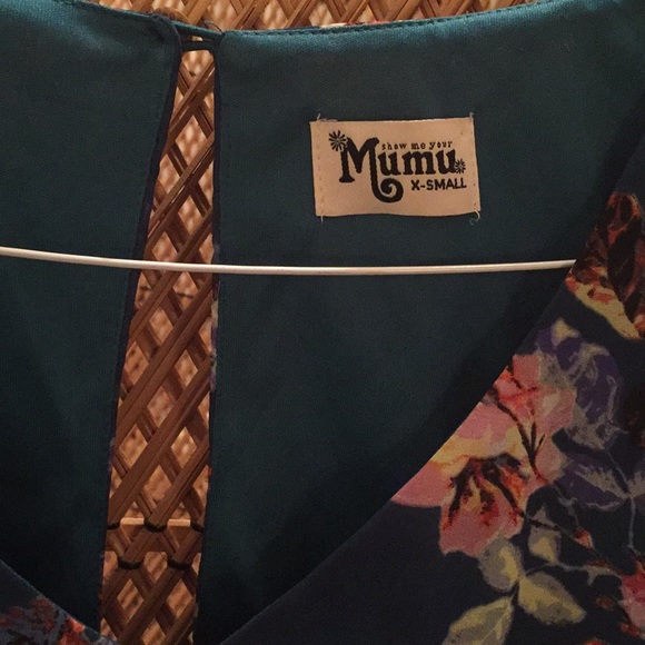 SHOW ME YOUR MUMU XS Fringe Floral Top Bell Sleeve - Picture 2 of 6